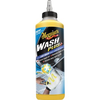 Meguiar’s Wash Plus+ ist die schnelle,
unkomplizierte Art, Ihr Fahrzeug zu
waschen und den Lack tiefenwirksam
von Schmutz zu befreien.
Die 100%-Aktivformel entfernt nicht
nur Schmutz & Verunreinigungen,
sondern auch Insektenreste, fettigen
Schmierfilm, moderate Flecken und
leichte Schrammen.