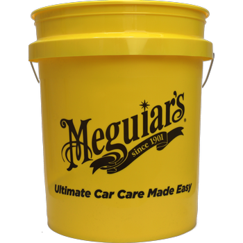 Meguiar's Eimer 19 Liter, gelb, passend zu Grit-Guard-Gitter